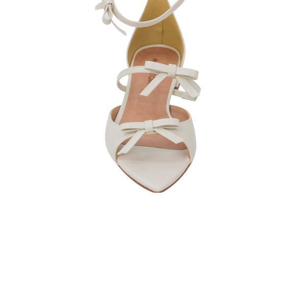 Rasteira Lili Flat Off White