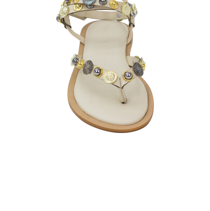 Rasteira Bruna Off White