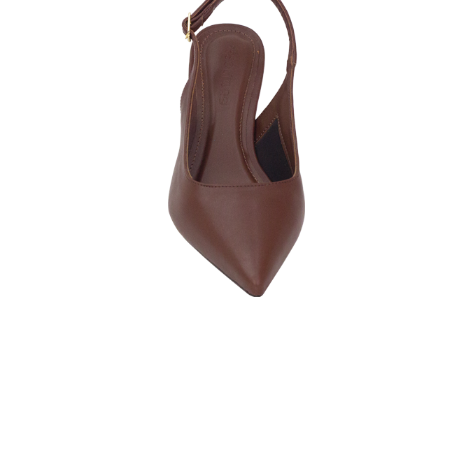 Scarpin Angelica Marrom