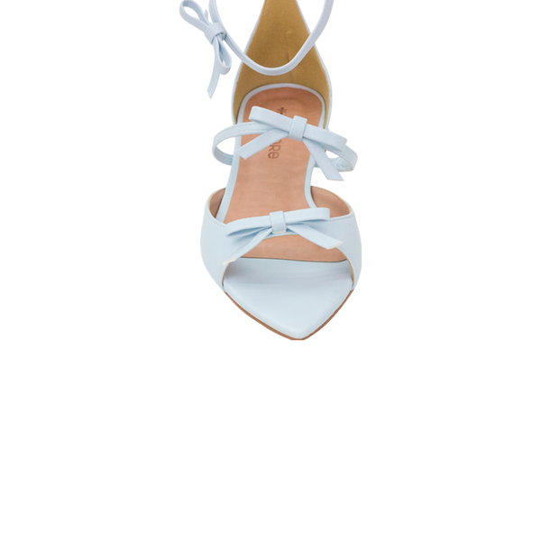 Rasteira Lili Flat Azul