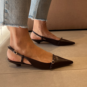 Scarpin Jessie Marrom