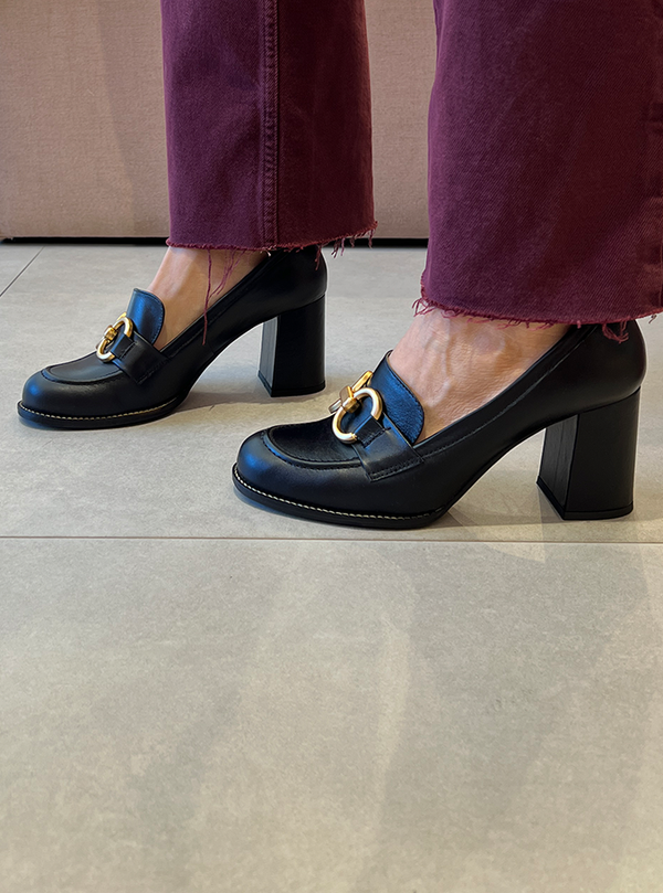 Scarpin Ester Preto