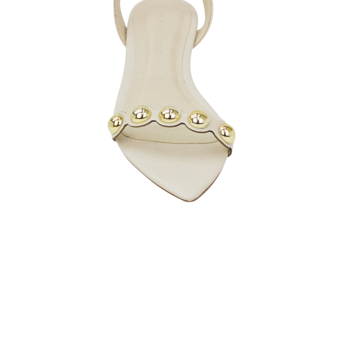 Rasteira Vienna Off White