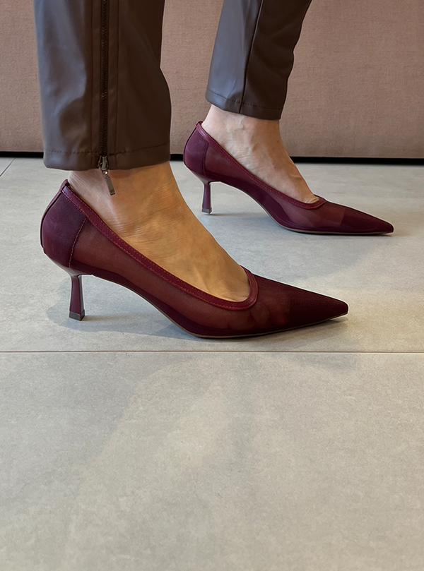 Scarpin Lauren Vinho