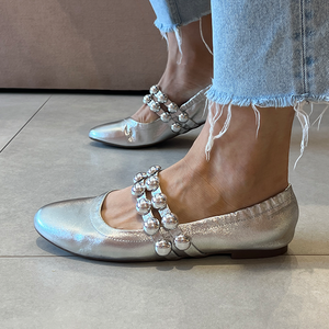 Sapatilhas Baila Prata