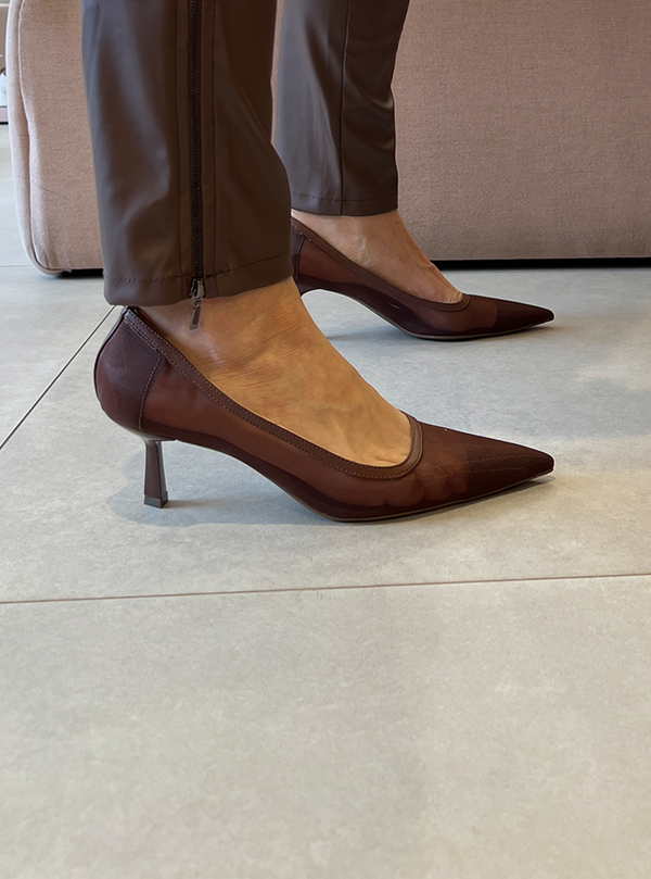 Scarpin Lauren Marrom