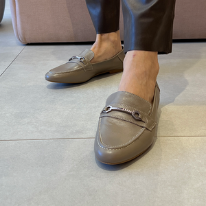 Mocassim Elaine Cinza