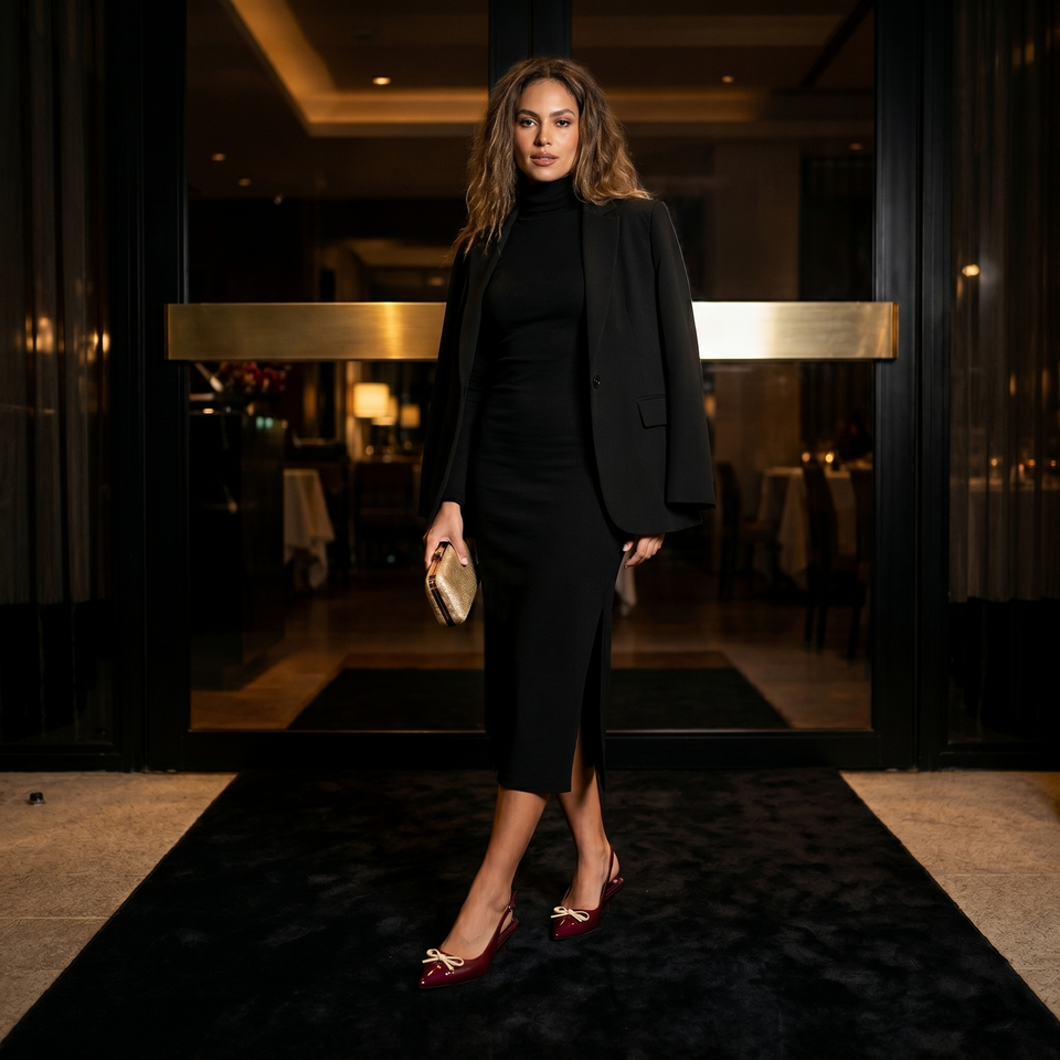 Scarpin Clotilde Amendoa
