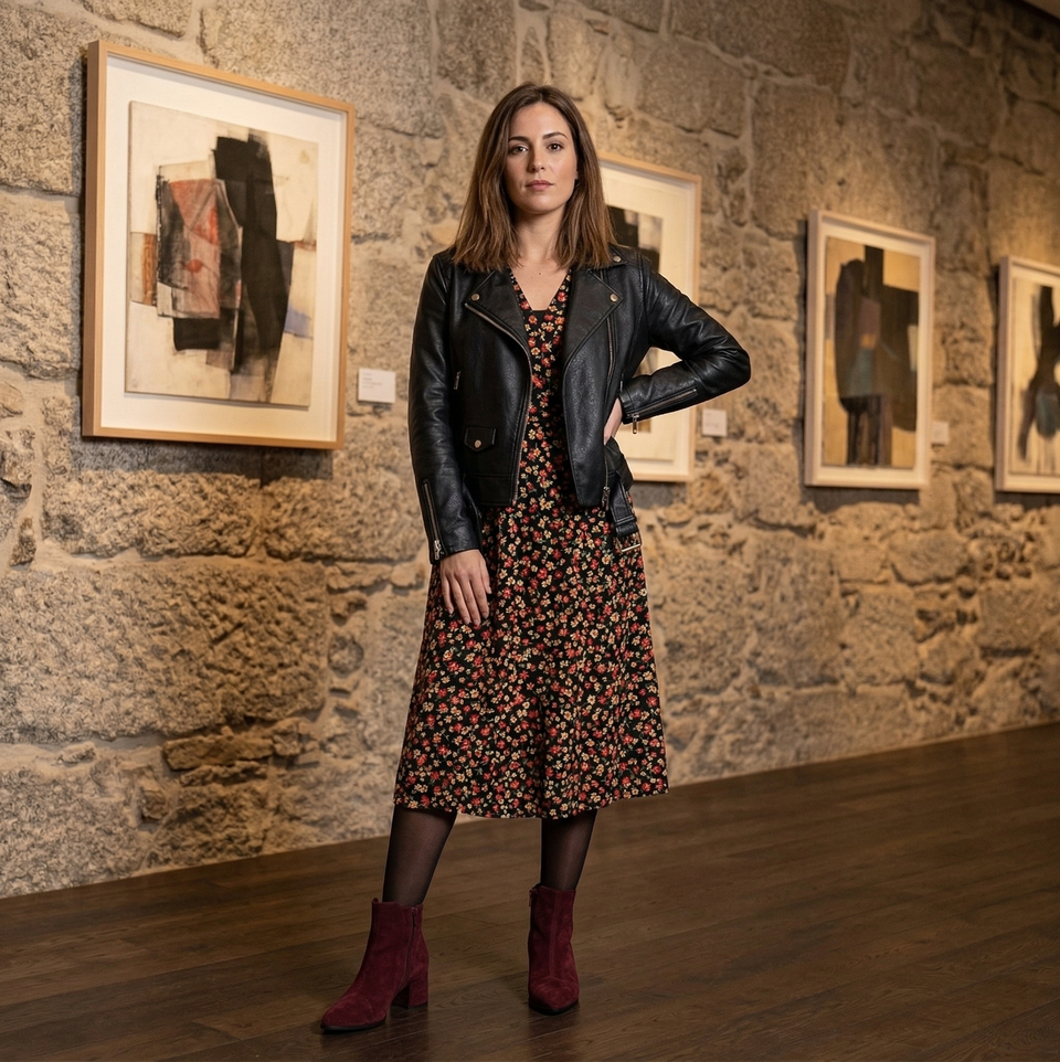 Bota Julie New Vinho