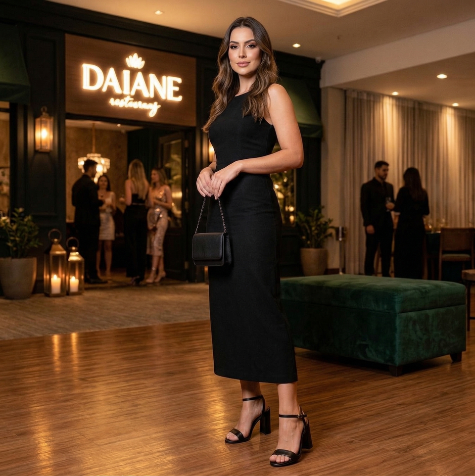 Sandália Daiane Preto