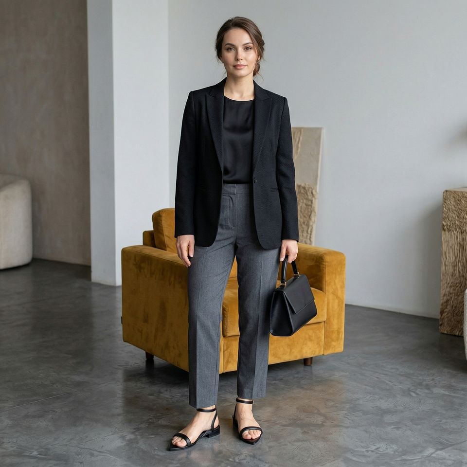 Rasteira Julia Flat Marrom
