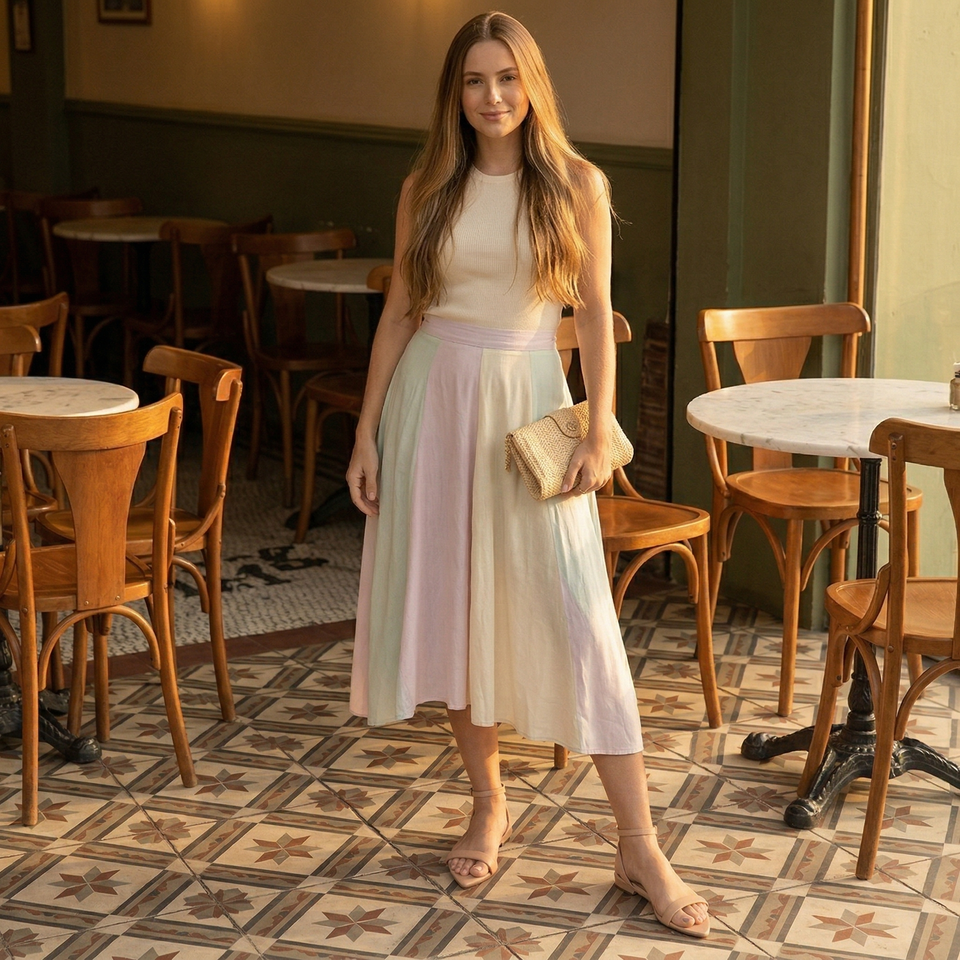 Rasteira Julia Flat Marrom