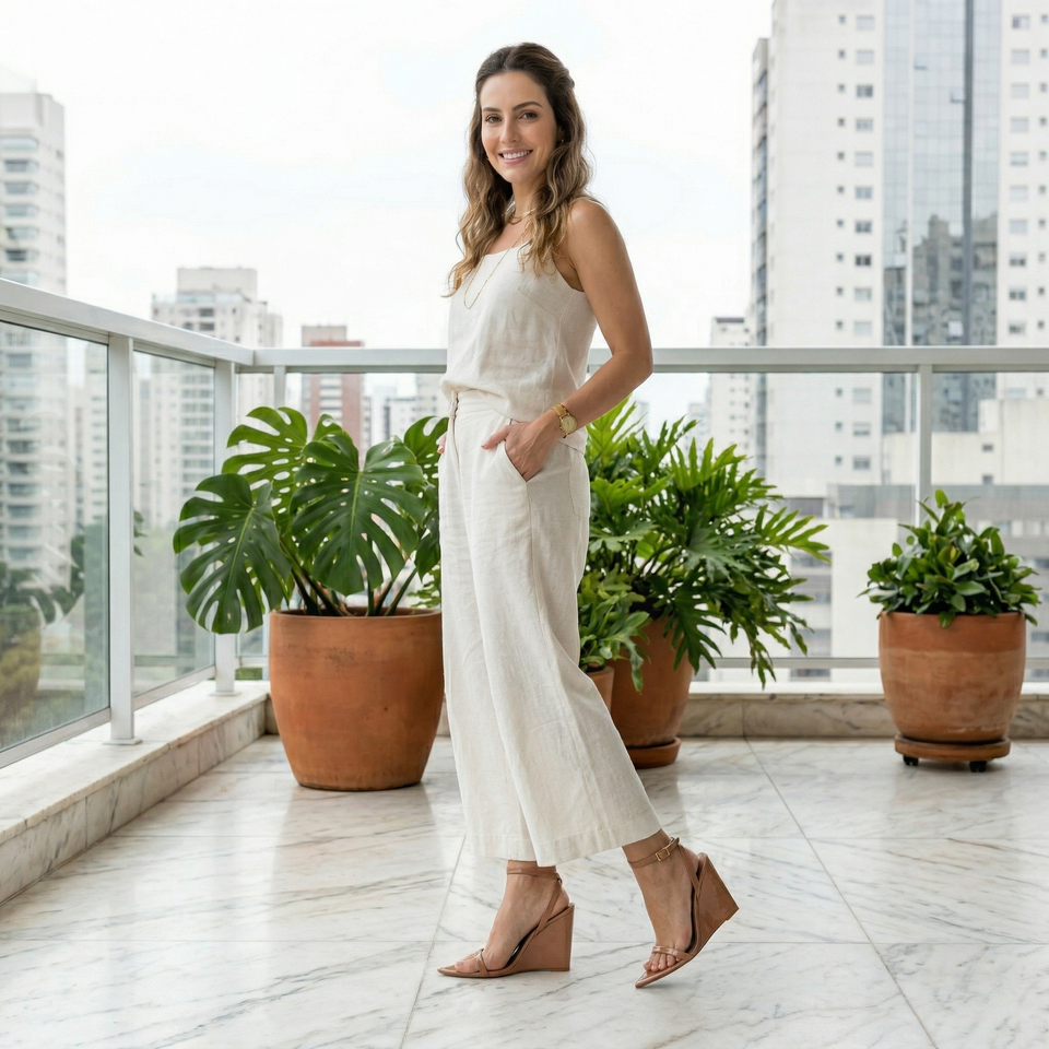 Sandália Graciela Blush