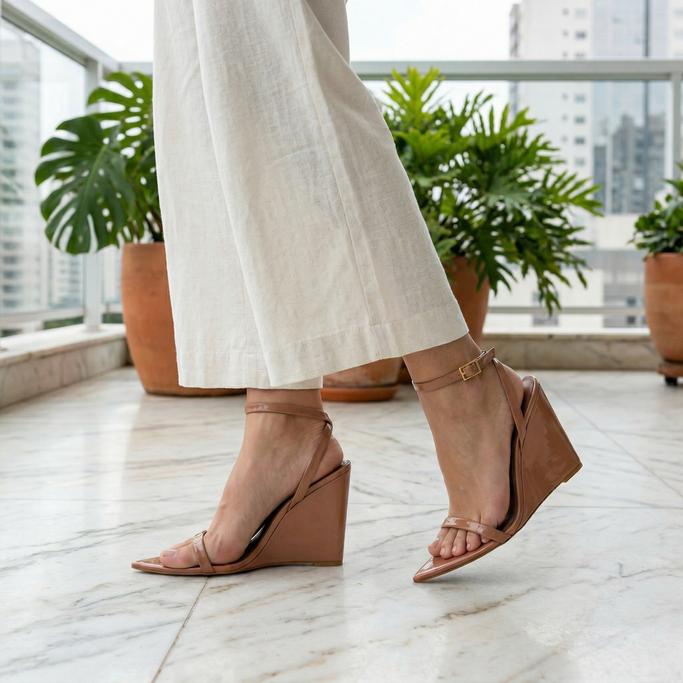 Sandália Graciela Blush