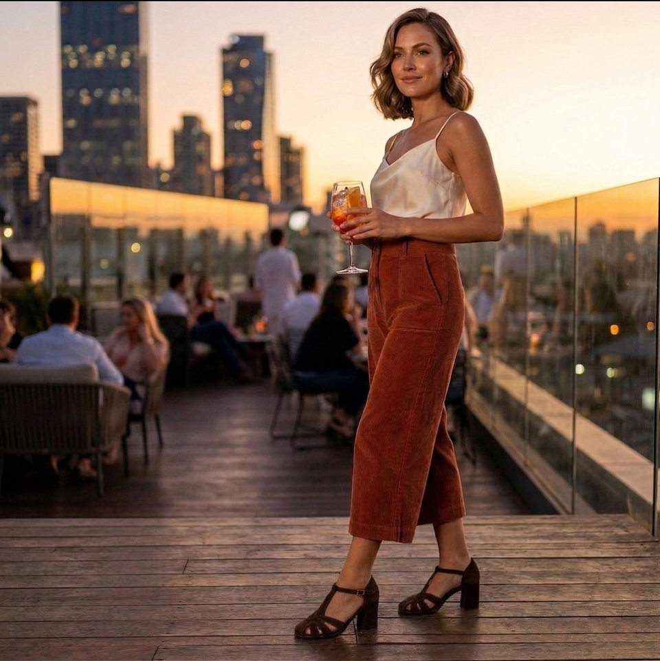 Sandália Thay Vermelho