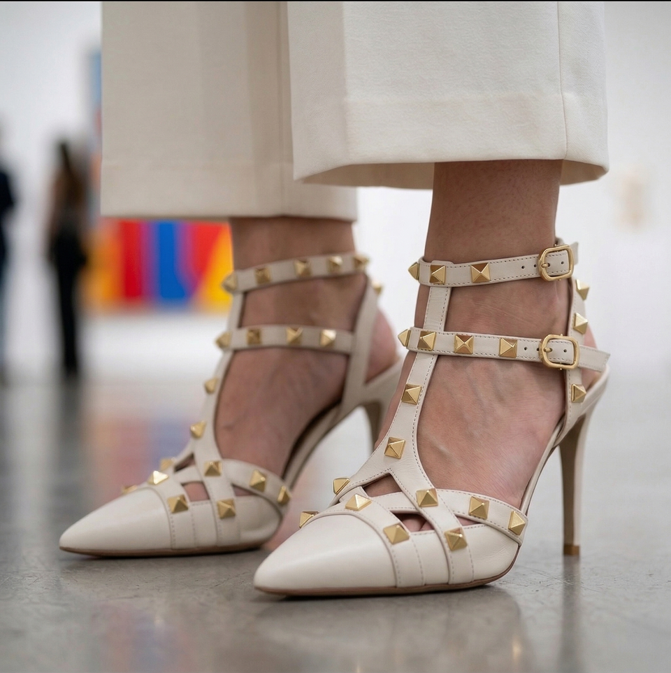 Scarpin Eva Off White