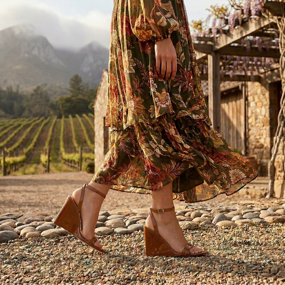 Sandália Graciela Blush