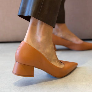 Scarpin Eloa Caramelo
