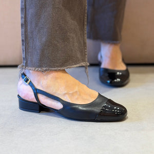 Sapatilha Vonda Flat Preto