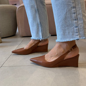 Scarpin Teodora Whisky