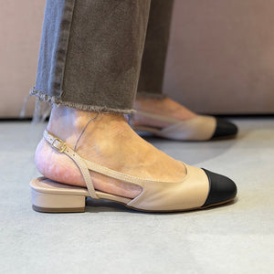Sapatilha Vonda Flat Amendoa