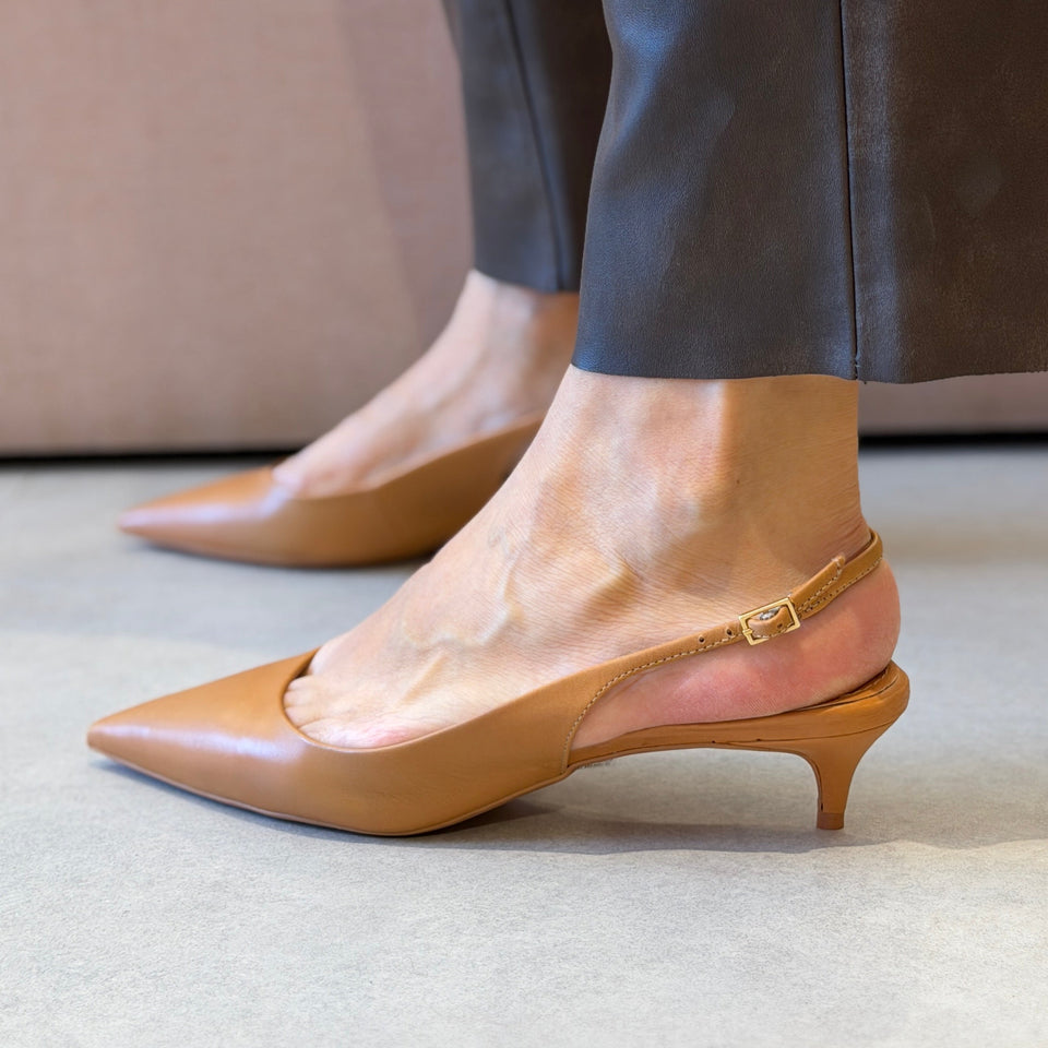 Scarpin Larita Caramelo