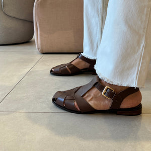 Sandália Liza Marrom