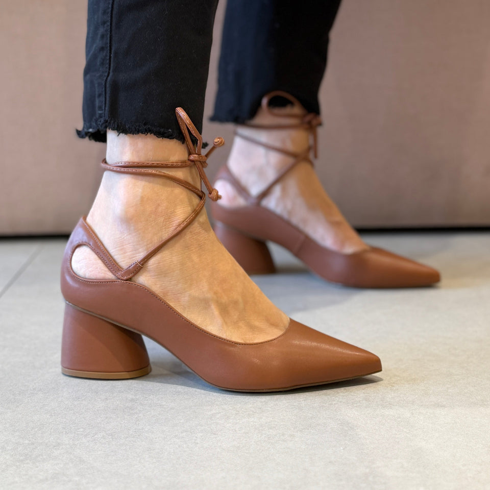 Scarpin Josi Low Whisky