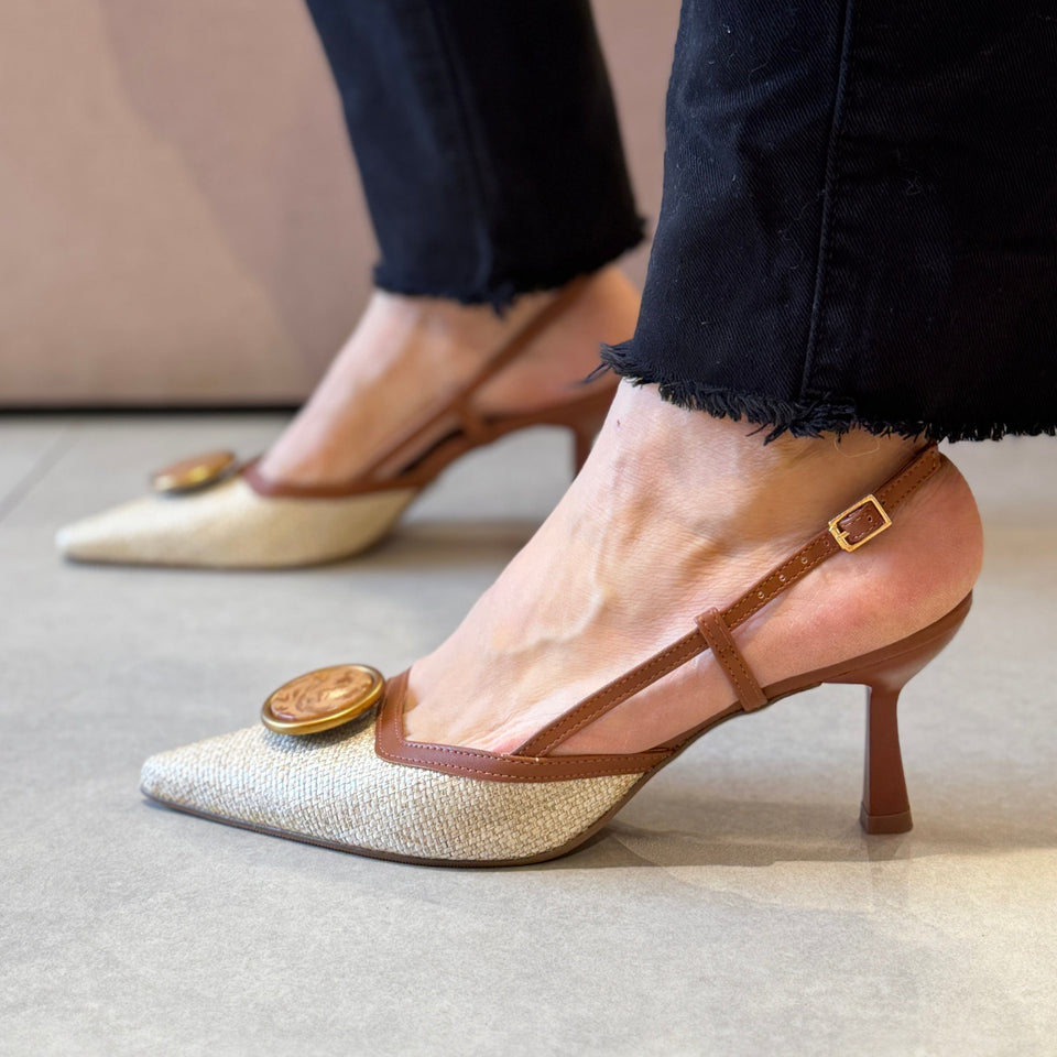 Scarpin Jessica Whisky