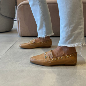 Mocassim Alda Caramelo