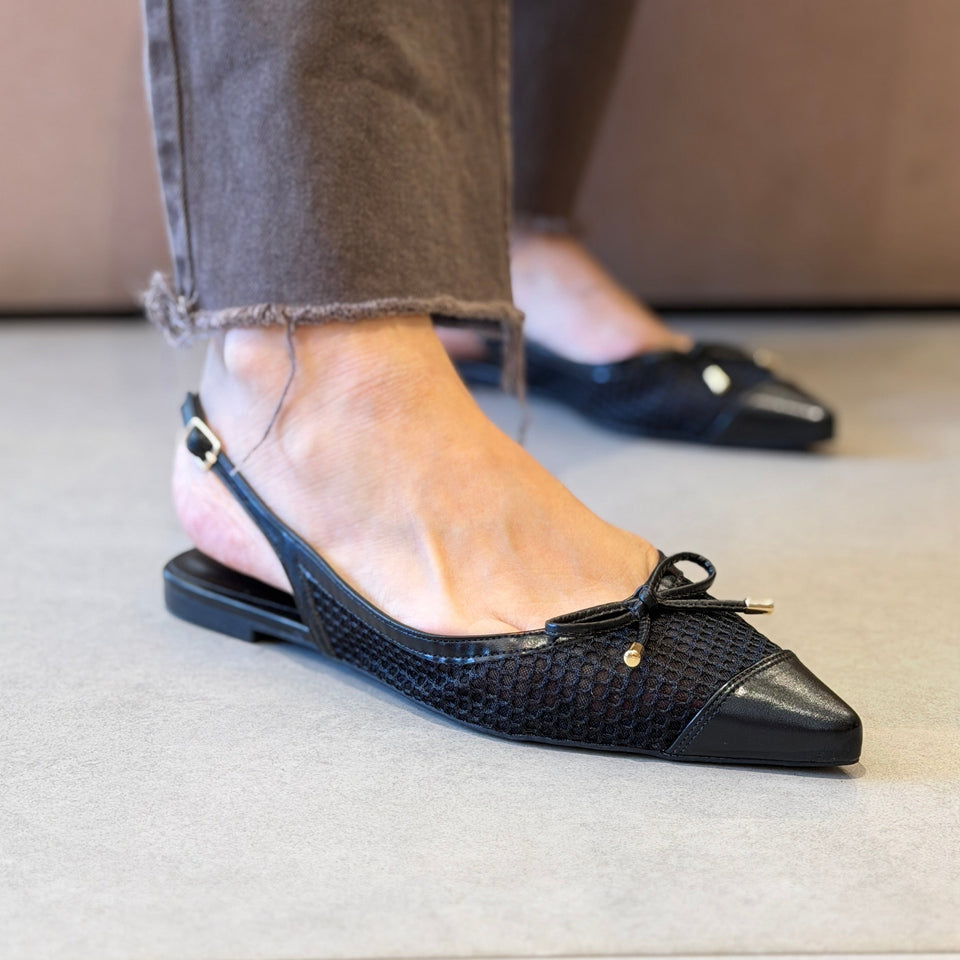 Sapatilha Venice Flat Preto