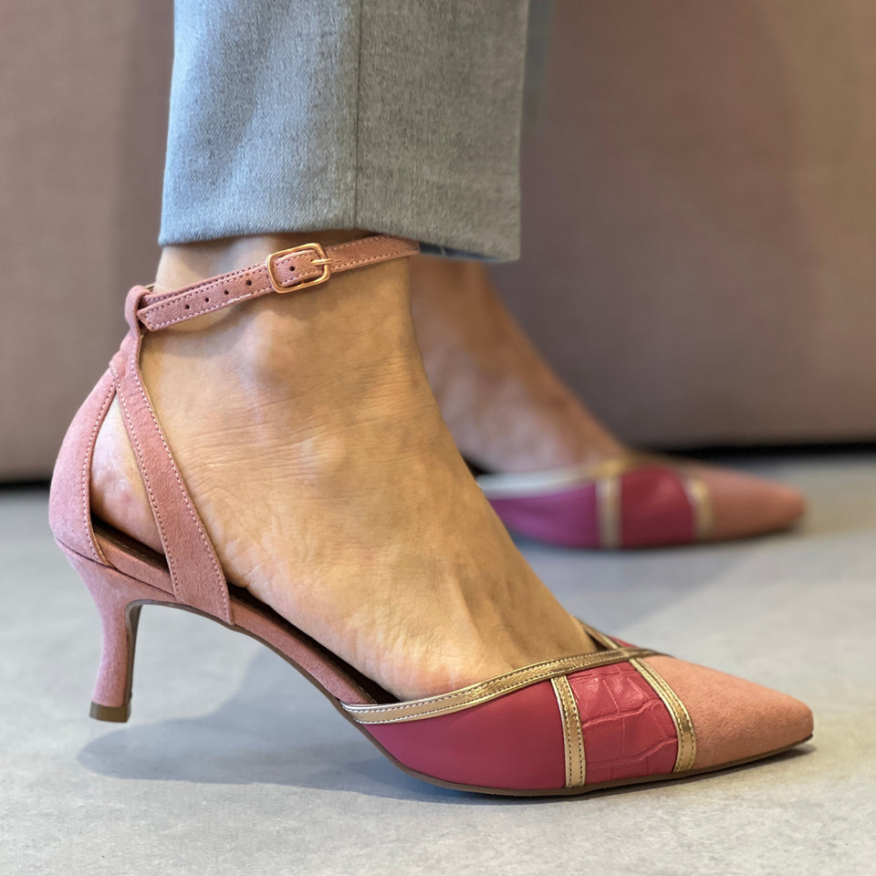 Scarpin Maria 5 Rosa