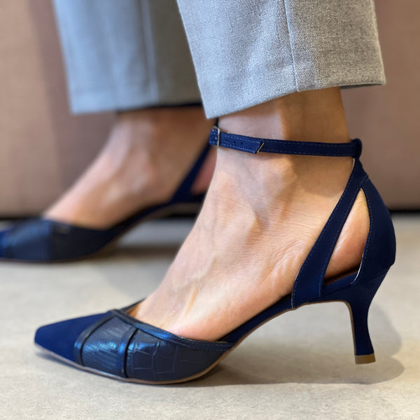 Scarpin Maria 5 Azul