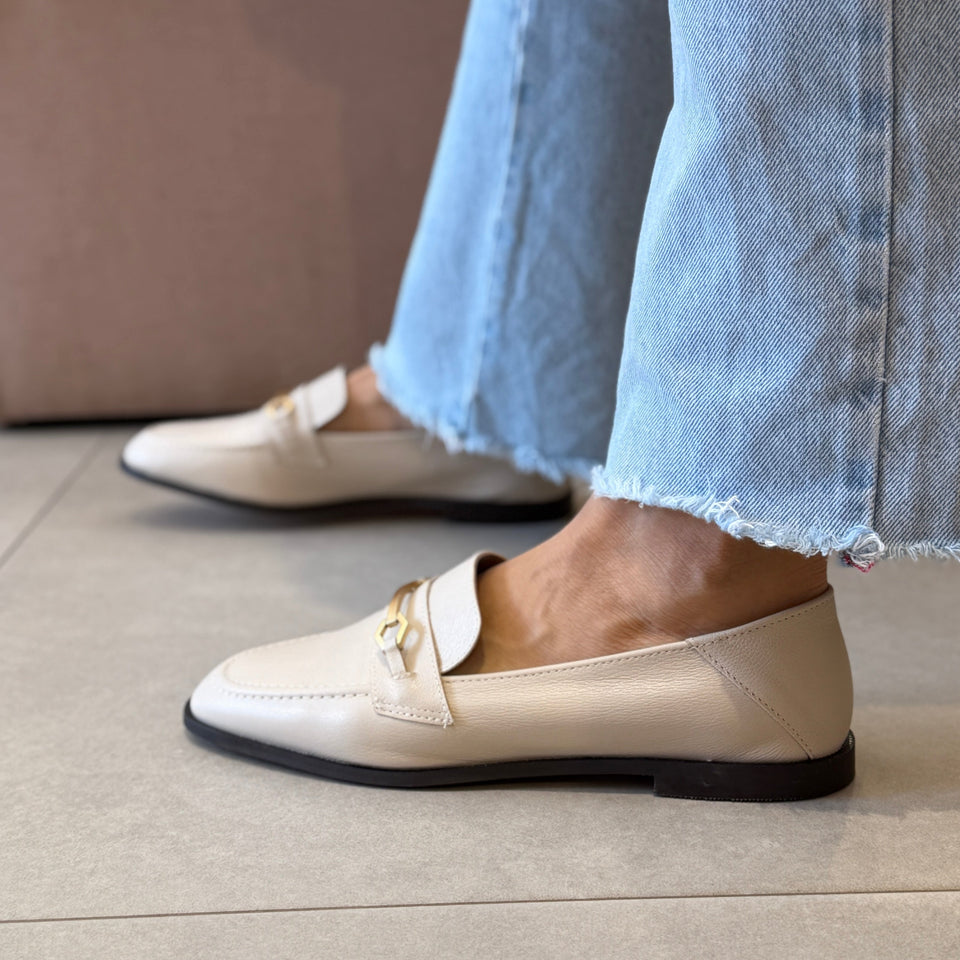 Mocassim Maty Off White