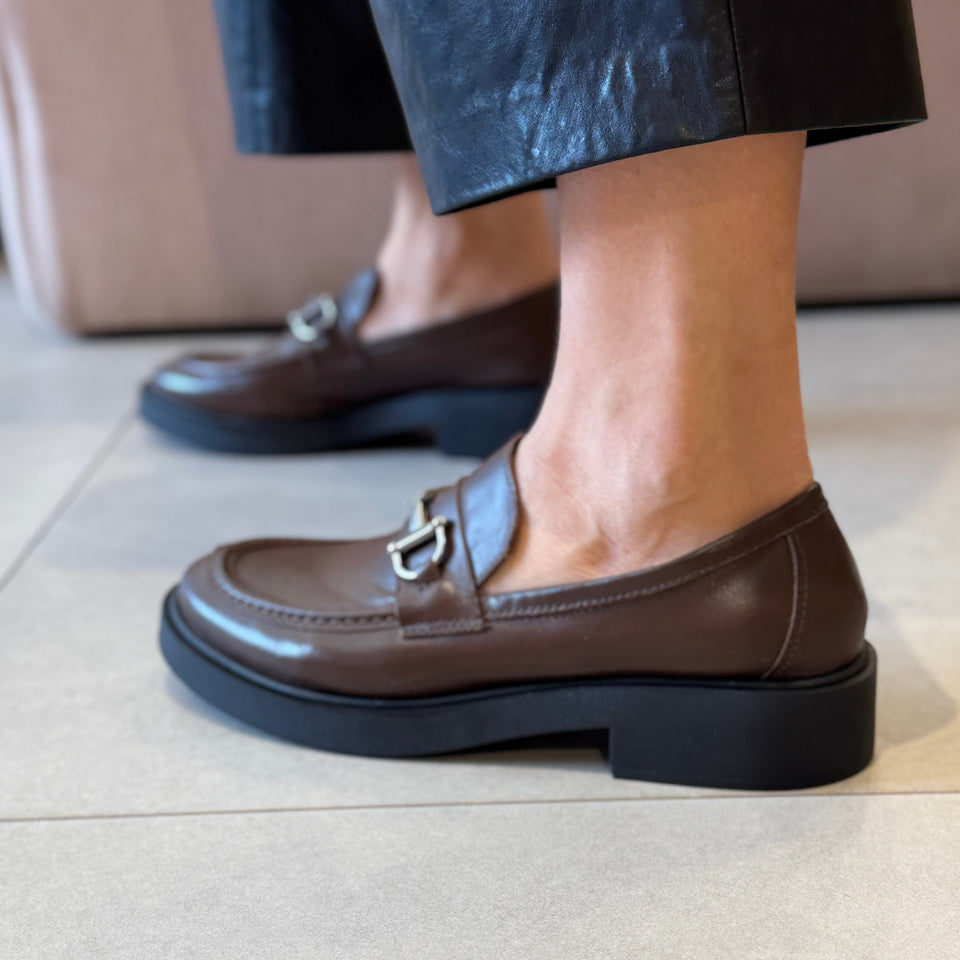 Mocassim Claudia Marrom