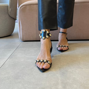 Rasteira Vienna Preto