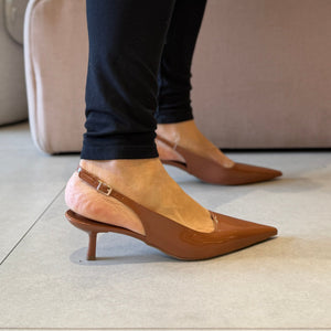 Scarpin Mirian Whisky