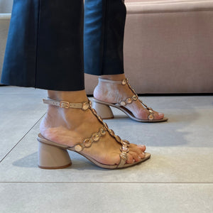 Sandália Gianna Nude