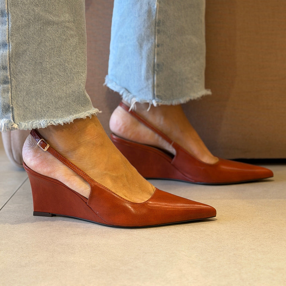 Scarpin Maju Ferrugem