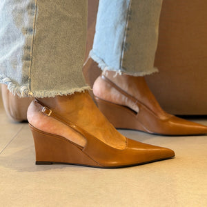 Scarpin Maju Caramelo