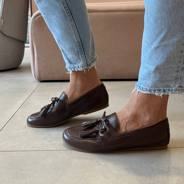 Mocassim Elora Marrom