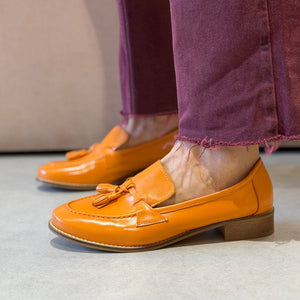 Mocassim Londres Laranja