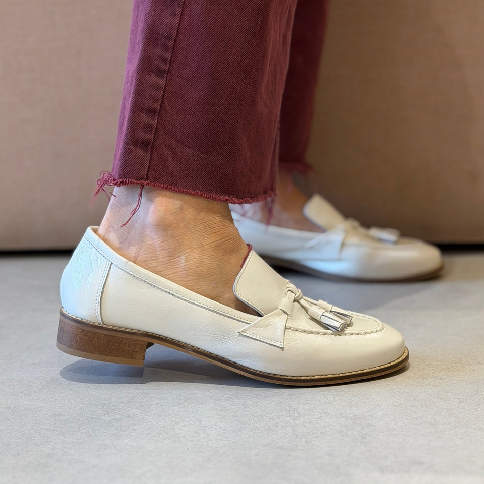 Mocassim Londres Off White