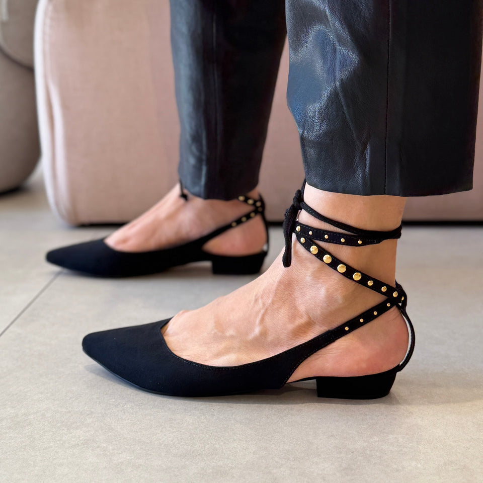 Sapatilha Kely Flat Preto