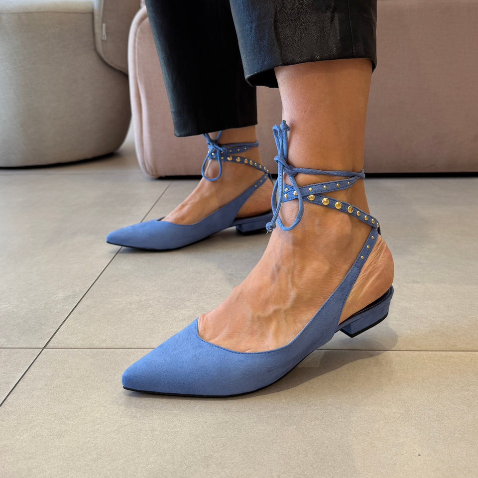 Sapatilha Kely Flat Azul