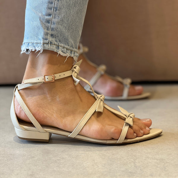 Rasteira Ivy Flat Off White