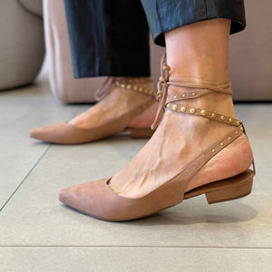 Sapatilha Kely Flat Nude