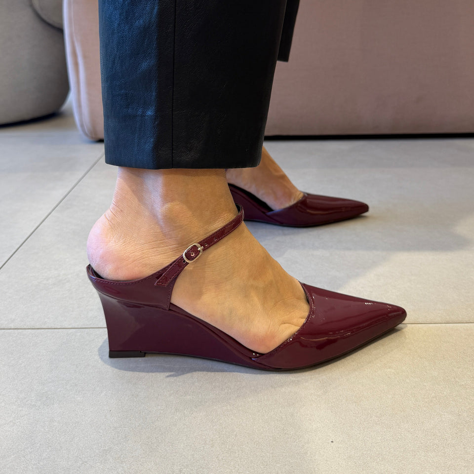 Scarpin Pamela Low Vinho