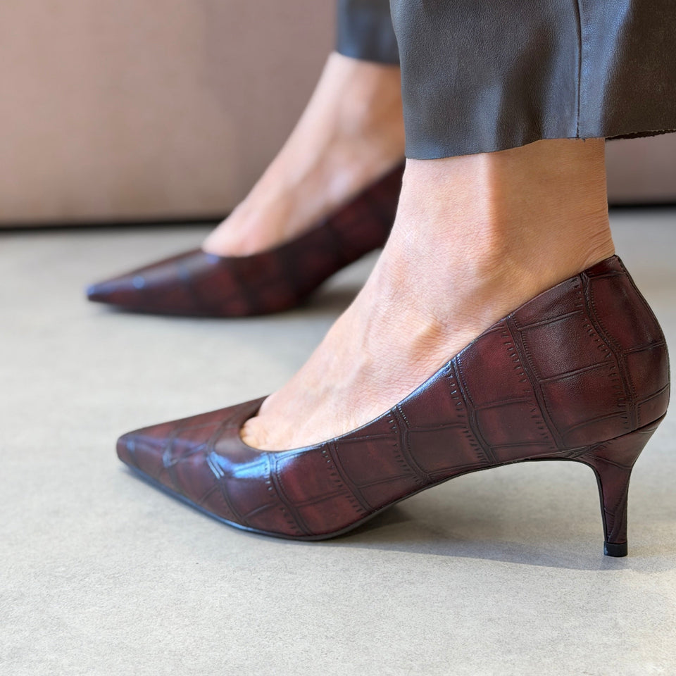 Scarpin Gina Vinho