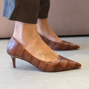 Scarpin Gina Whisky